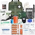 Ifak Trauma Kit, 74 Piece Upgrade Tactical First Aid Supplies, Molle Ifak Pouch Rip Away Refill Supplies for Survival Camping Hiking Travel