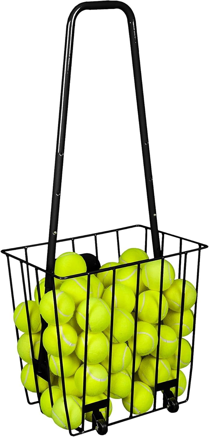 HOPARAZZI Alpha 90 Tennis Ball Basket, Midnight black : Sports & Outdoors