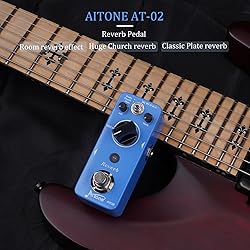 AITONE Reverb Pedal Digital Reverb Guitar Effect