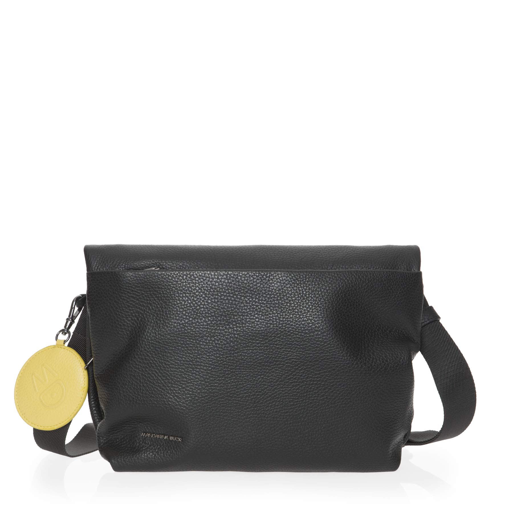 Mandarina Duck Women's Mellow Leather P2FZT68 Crossbody Bag, Nero11, 32x33x5 (L x H x W)
