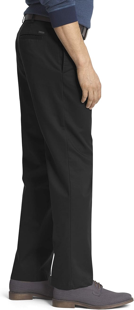izod men's american chino flat front pant