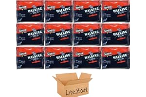 Nacho Cheese Taco Tortilla Chips, 2.5oz, (12 pack), by Litezout