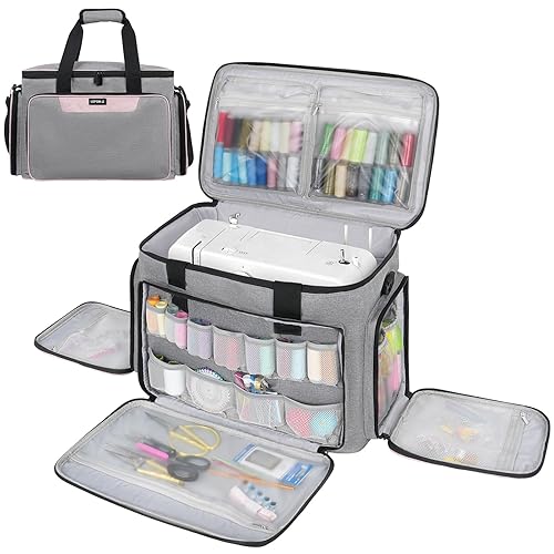 Janome Sewing Machine Sewing Machine Tote Bag (Grey