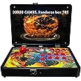 RegiisJoy 30000 in 1 Portable Arcade Game Console 14-inch HD Screen Single Player Pandoras Box 70S,Retro Video Game Machine Metal Box Search/Hide/Save/Load/Pause Games