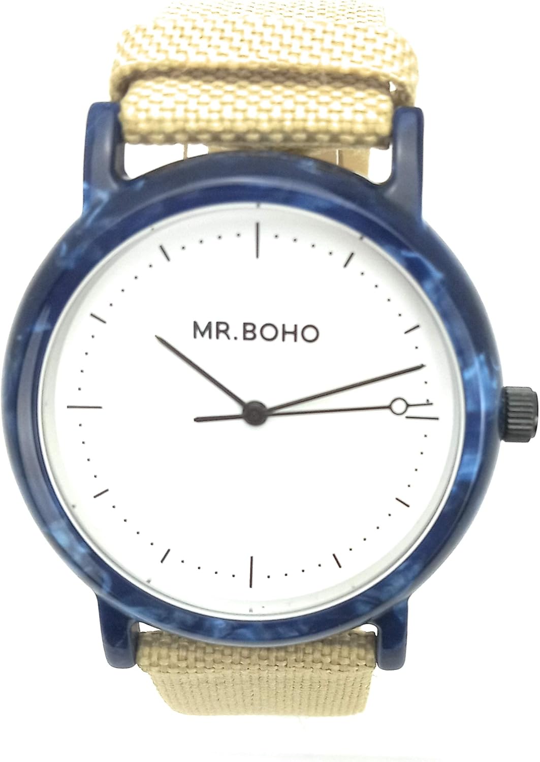 Reloj Mujer Mr.Boho Acetato Azul. 00728803: Amazon.es: Relojes