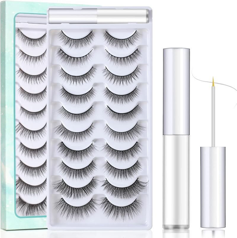 SISILILY Eyelashes Cluster Lashes 144 Clusters 10-16mm C/D Curl Mix