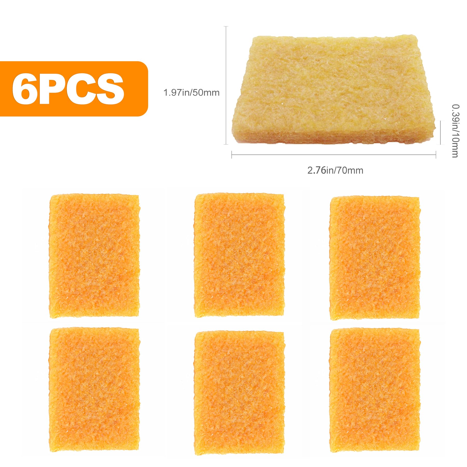 CoguZed 6PCS Adhesive Eraser, Rubber Cement Cleaner, Artist Gum and Art Erasers for Removing Glue Residue from Paper, Plastic, Art, Crafts and More