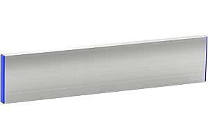 Bon Tool 24-115 3/4-Inch by 4-Inch by 1-Foot 6-Inch Reinforced Aluminum H-Screed with Plastic Cap