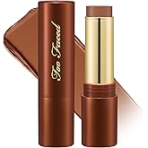 Too Faced Chocolate Soleil Melting Bronzing & Sculpting Stick | Multi-Use, Contour + Cream Bronzer Stick | Lightweight, Satin-Finish with Buildable Coverage, 0.28 Ounce