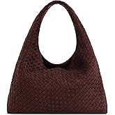 JW PEI Women's Iaura Faux Suede Woven Shoulder Bag