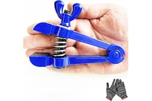 MYTEC Hand Vise, Portable Handheld Vise, Household Mini Vice, Cutting Sanding Drilling DIY Tools (Jaw width: 1.0" Small)
