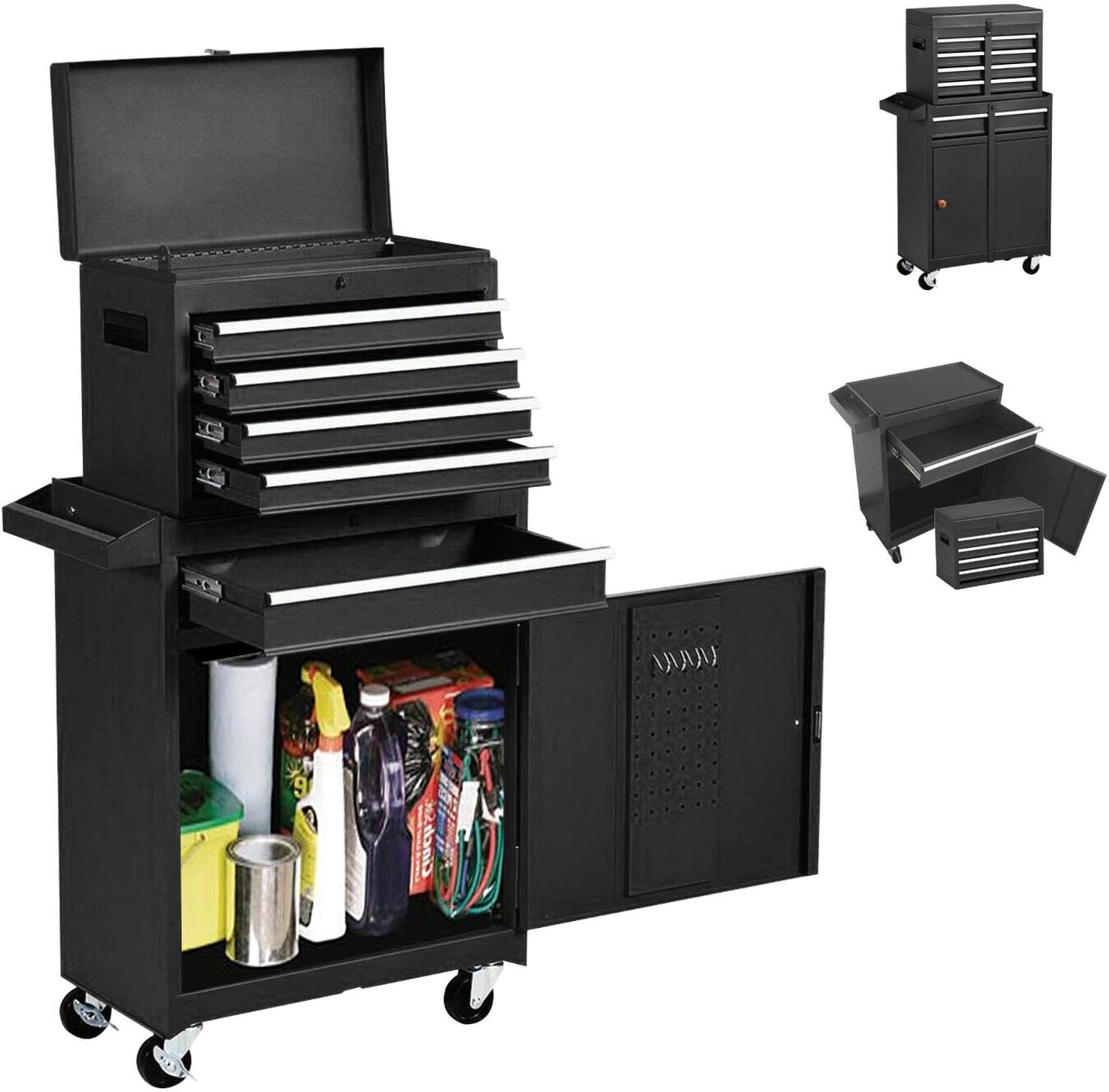 Large Tool Chest, Rolling Tool Chest, Tool Chest with Wheels, Large