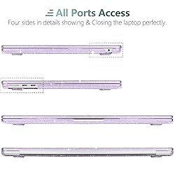 TWOLSKOO for M3 MacBook Air 13.6 Inch Case 2022