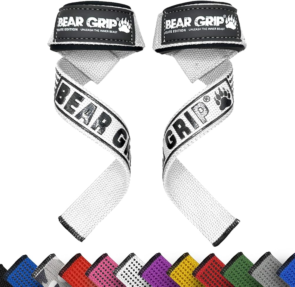 BEAR GRIP Straps Premium Neoprene Padding Heavy Duty 21in Length