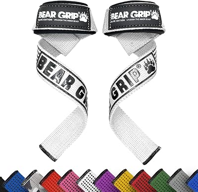 BEAR GRIP Straps Premium Neoprene Padding Heavy Duty 21in Length