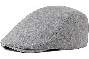 XYIYI Men Newsboy Cap Cotton Beret Hat Flat Ivy Gatsby Driving Cabbie Cap
