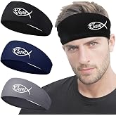 3 PCS Sport Headbands for Men Women Workout Cooling Sweat Bands Headbands Men Sweatbands Running