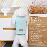 SMALLLEE_LUCKY_STORE Pet Ribbed Fleece Jumper for Extra Small Dogs Cats view 8