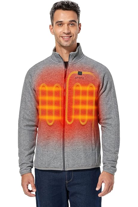 ORORO Heated Hoodie with Battery Pack 