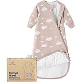 kaiya baby Unisex Sleeping Bag for Babies and Toddlers 1.0 Tog Sleep Sack 6-18 Months, Baby Sleep Sack, Newborn Sleep Sack, Wearable Blanket Baby, One Piece with Sleeves, Gifts for Baby, Pink
