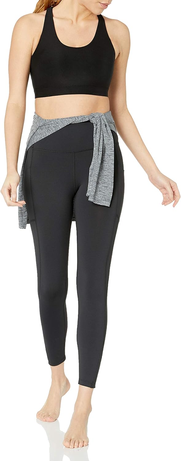  Brand - Core 10 Women's Scallop Racerback Yoga Sports Bra: Clothing