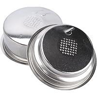 51mm Pressurized Espresso Filter Basket, 2 Pack Espresso Machines Filter Replacement Parts for Breville Cafe Roma ESP8XL, Cui