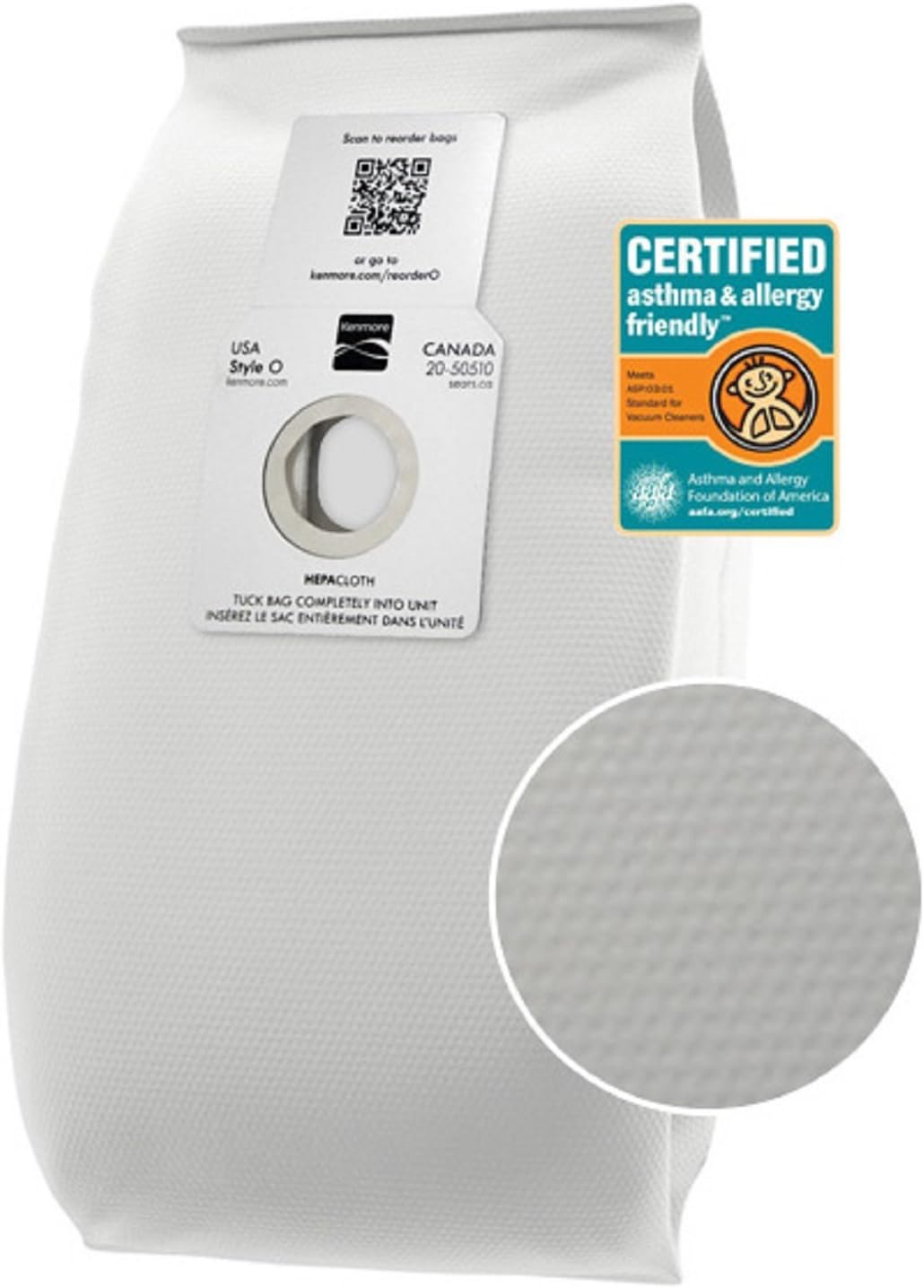 Best kenmore type o hepa vacuum bag
