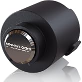 NiwNiw 2-5/16" Heavy Duty Trailer Hitch Lock - Ball Coupler&Safety Chains Anti-Theft,Travel RV/Pop-Up Camper/Boat/Truck/Motor