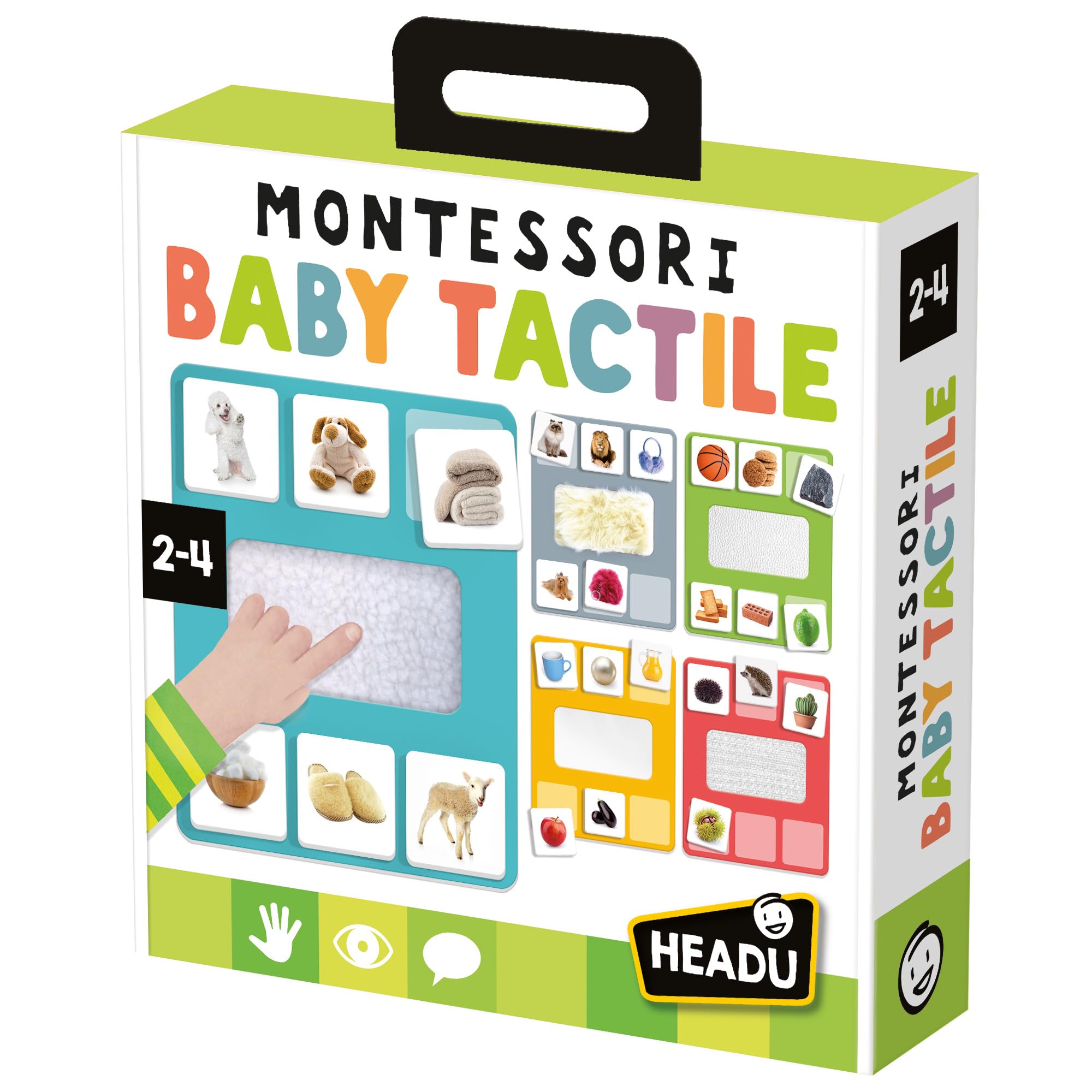 Headu - Montessori My First Tactile Library, Learning Resources, Toddler Learning Toys, Learning Games, Tactile Learning, Educational Games, Age 2-4 Years