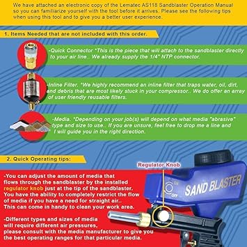 LE LEMATEC  Sand Blasters product image 5