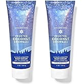 Bath and Body Works Gift Set of 2 - Body Cream - (Frosted Coconut Snowball), 2 Ounce
