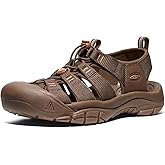 KEEN Men's Newport H2, Monochrome/Dark Earth, 10.5 Medium