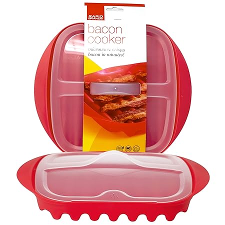 Rapid Bacon - Cocina con tapa para microondas en 4 minutos ...