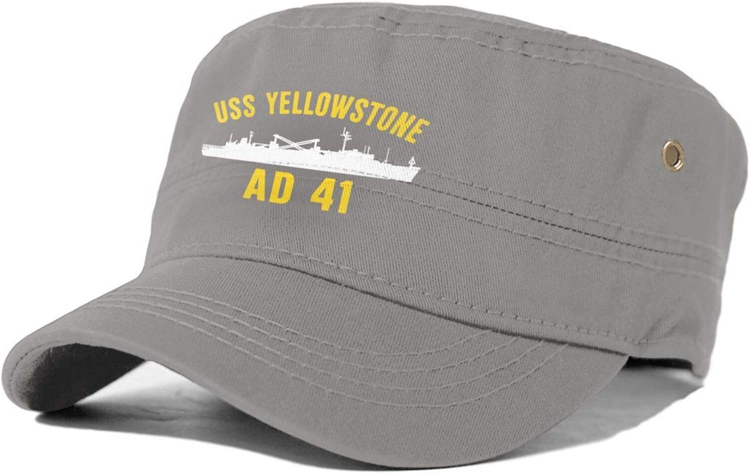 huahuahua USS Yellowstone Ad41 Army Cap Adjustable Adult Snapback Hat