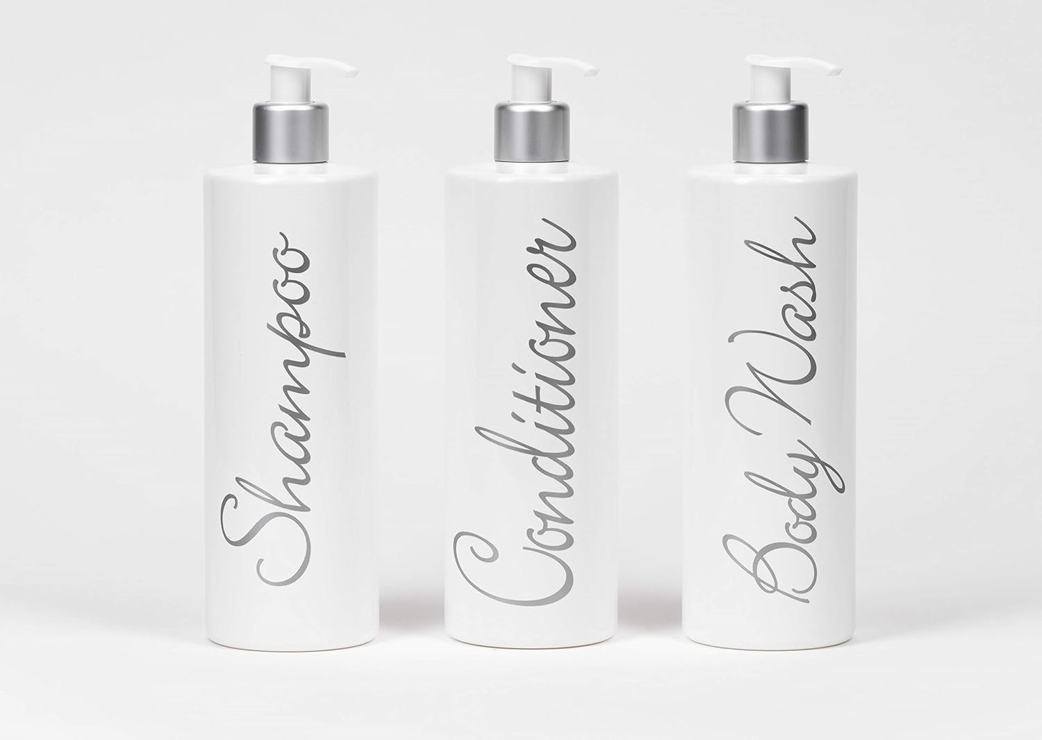 Mrs Hinch Inspired Bathroom Bottle (Reusable Dispensers Shampoo