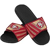 FOCO mens NFL Team Logo Legacy Sport Slide Sandals