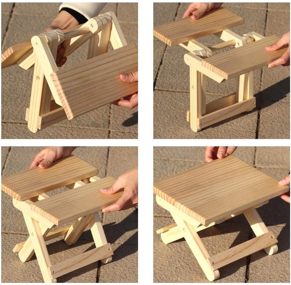 Ameublement Et Decoration Petit Banc Carre Chaise De Peche En Plein Air Mazar Pour Une Utilisation Interieure Et Exterieure Latest Letway Tabouret Pliant En Bois De Pin Pliable Et Portable Cuisine