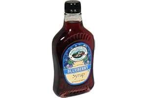 Maple Grove Farms Flavored Syrups, Blueberry, 8.5 Ounce