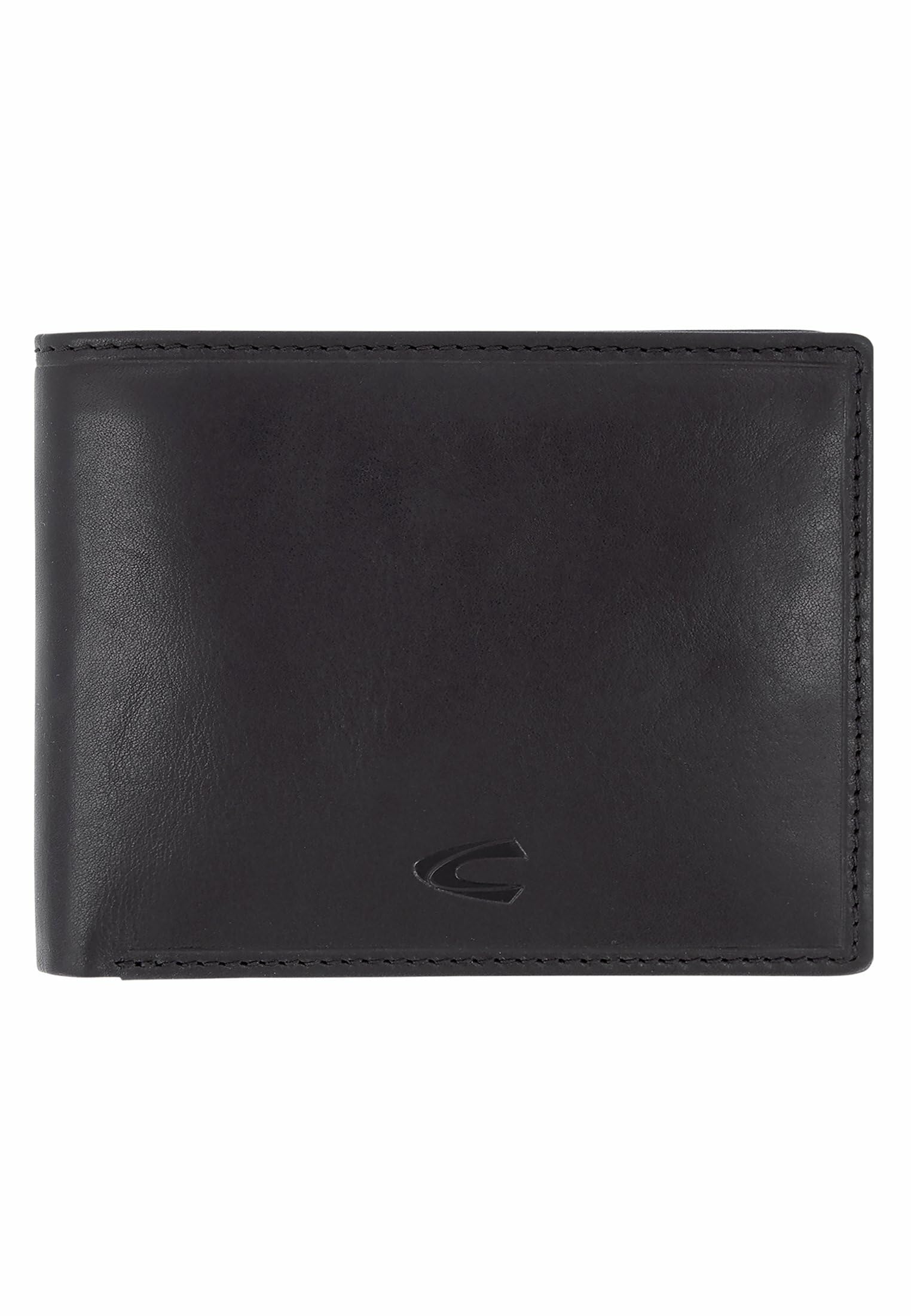 camel active, Como Men's Landscape Wallet, Black, 13 x 2 x 10, Belt Bag