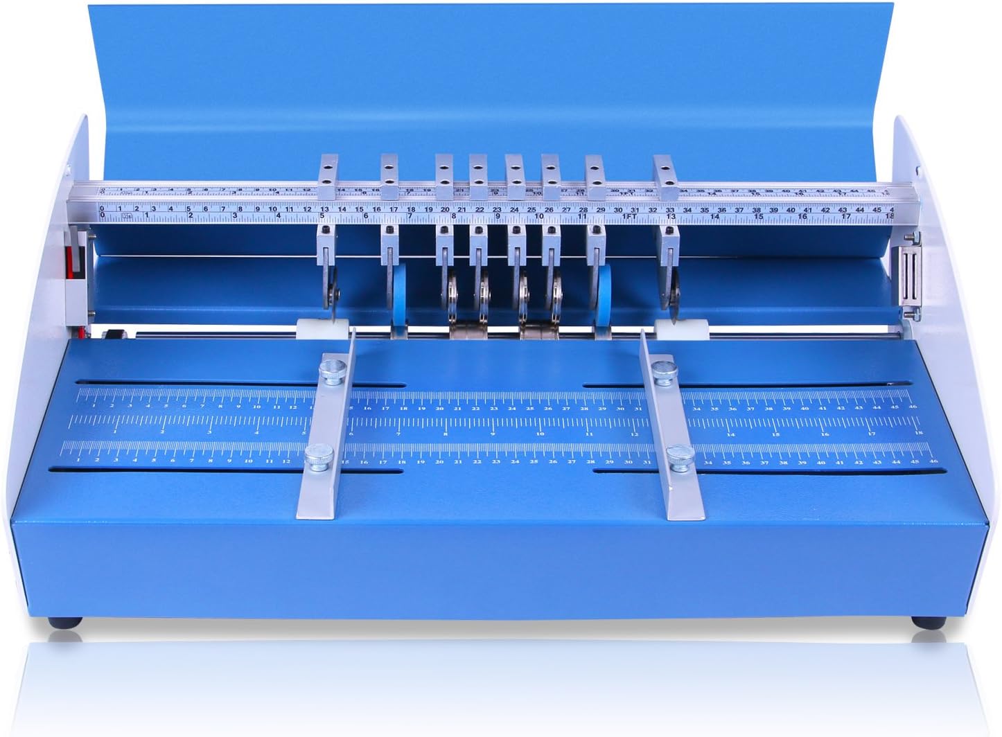 VEVOR Electric Creasing Machine 18 Inch 460mm Paper Creasing Scoring Machine 3 in 1 Creasing Machine with Heavy Duty Metal Present Multi-function