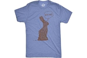 CRAZY DOG T-SHIRTS Mens Easter Bunny T Shirts Funny Bunny Tees for Guys Easter Tees for Men