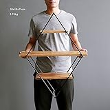 Gspsgj Creative Wrought Iron Wall Racks Vintage Shelves Wall Hanging Room Living Room Bar Wall Decorations Shelves Wall Stora