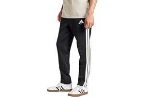 ADIDAS ORIGINALS Adidas Mens Essentials 3-Stripes Fleece Open Hem Pants