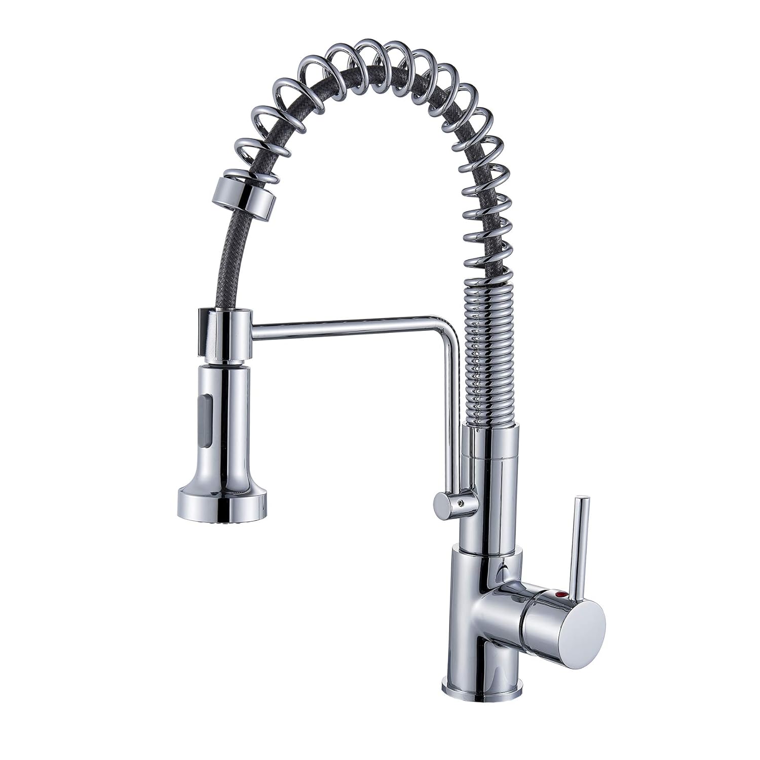 Rozin Kitchen Faucet With Pull Out Sprayer Lead Free Single Handle