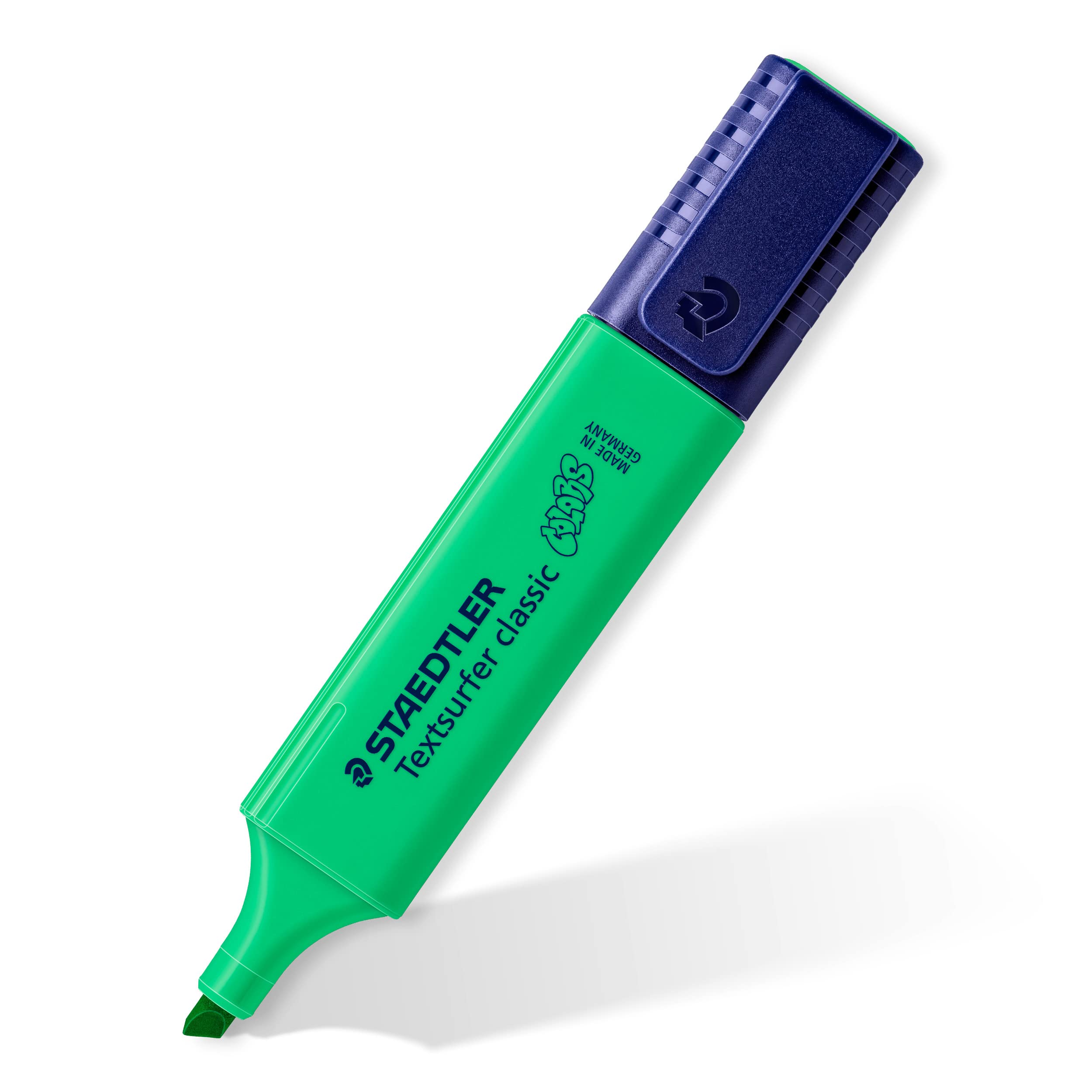 STAEDTLER 364 C-550 Textsurfer Classic Highlighter - Excel Green (Box of 10)