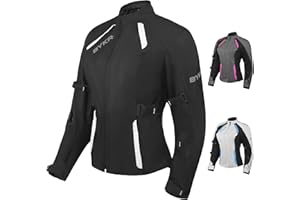 BYKR Womens Motorcycle Jacket For Women Ladies Motorsports Enduro Biker Adventure CE Armored Powersports Protective Jackets