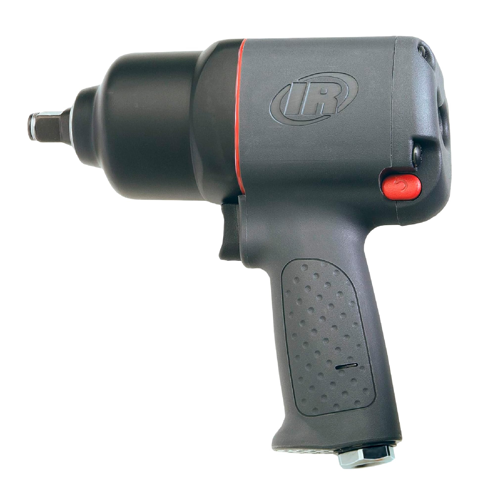 Ingersoll-Rand 2130 1/2" Drive Air Impact Wrench, 550 ft-lbs Max Torque Output, 7000 RPM, Heavy Duty, Lightweight, Use for Changing Tires, Auto Repair, Black