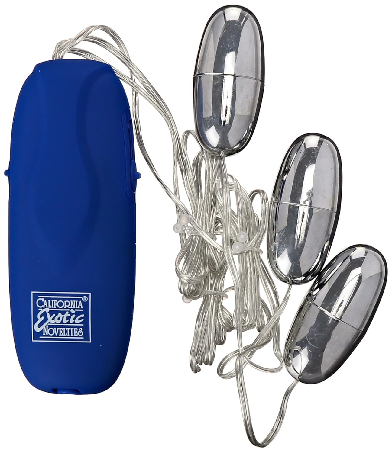 California Exotic Novelties Interactives Trio Silver Bullets Silver