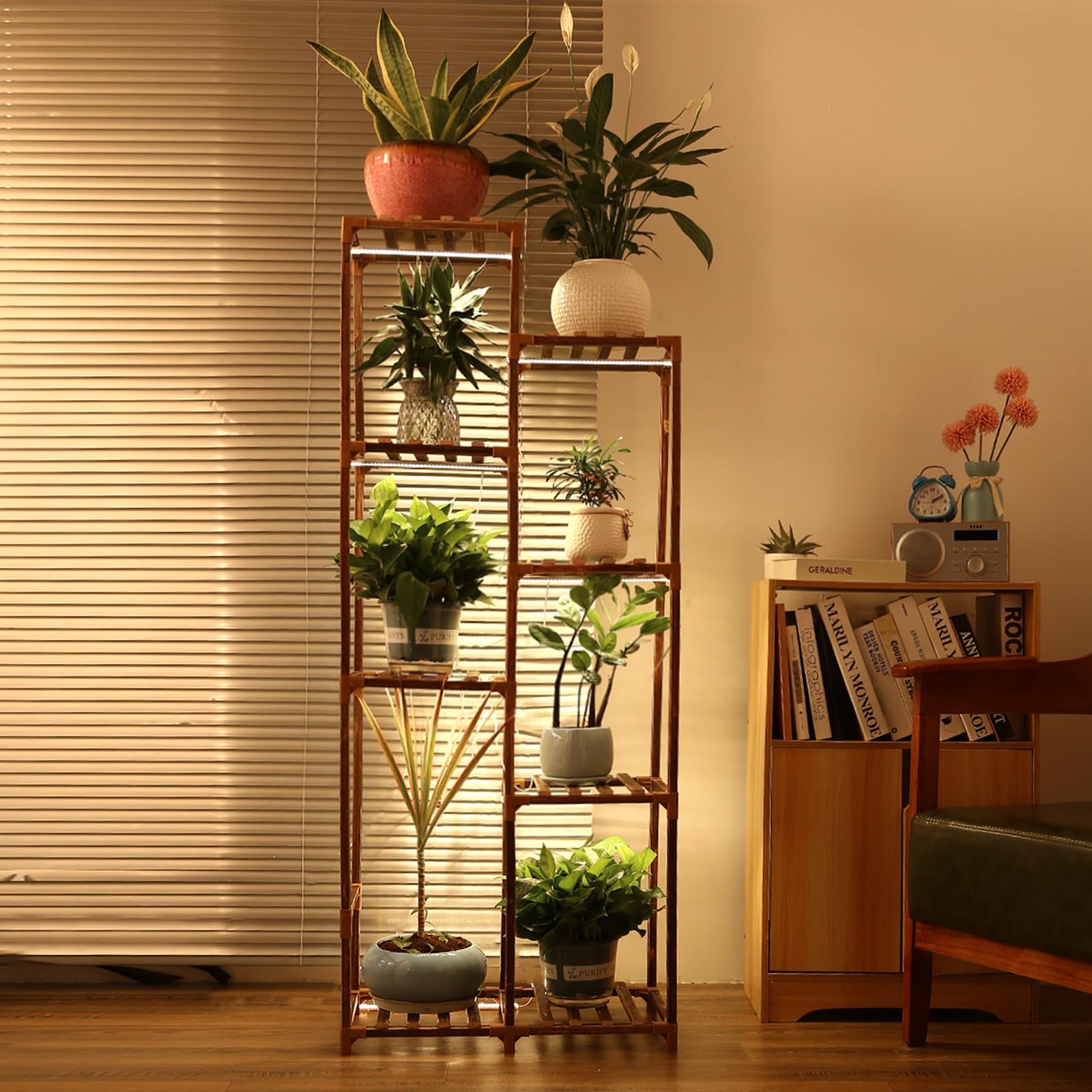 Photo 1 of (unknown if complete) VORIGY Plant Stand with Grow Light, Tall Plant Stands Indoor with Full Spectrum Led Grow Light