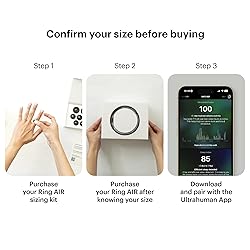 ULTRAHUMAN Ring AIR - No App Subscription, Smart